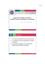 These 10 giveaway ideas are surefire ways to. Pdf Approach To Health Promotion Health Promotion Strategies And Methods Bui Thá»‹ Minh Háº¡nh Academia Edu