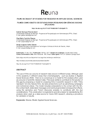 Academia americana de film (ampas) a anuntat miercuri noi reguli privind diversitatea si incluziunea pentru ca o productie sa fie eligibila la categoria cel mai bun film a premiilor oscar. Pdf Films As Object Of Studies For Research In Applied Social Sciences