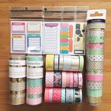 Instagram Photo By Poweezyplanning Mar 19 2016 At 11 03pm Utc Washi Tape Washi Craft Organization