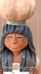 Essas peças são uma criação autoral feitas de forma manual, nenhuma peça  sai exatamente como #ceramicabrasil #ceramica #artepopular  #artepopularbrasileira #artesanato