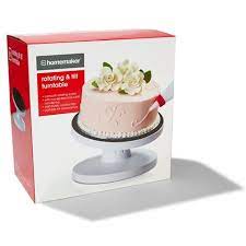 Rotating And Tilt Cake Decorating Turntable Kmart Cake Decorating Turntable Cupcake Cake Designs Cake Decorating