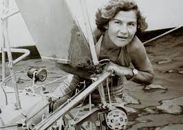 Born in warsaw, poland, in 1937; Jako Pierwsza Kobieta Oplynela Samotnie Swiat Krystyna Chojnowska Liskiewicz Wspomina Wielki Rejs Podroze Se Pl