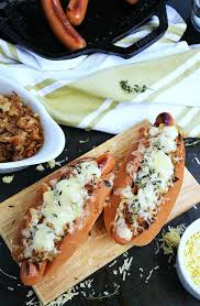 These 13 Gourmet Hot Dogs Put The Food Truck To Shame Gourmet Hot Dogs Hot Dog Recipes Hot Dog Recipes Gourmet