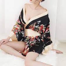 Unibelle femme pyjama en coton kimono robe de. Kimono Japonais De Nuit Univers Du Japon