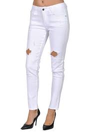 New Cest Toi 4 Pocket Belted Solid Color Skinny High