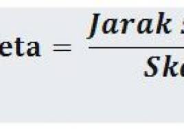Luas pada gambar = l g. Contoh Soal Mencari Jarak Pada Peta Fisika Dan Matematika