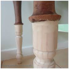 To make metal table legs taller. How To Extend The Legs Of A Table Furniture Legs Table Leg Extenders Diy Furniture Legs