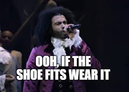 Featured cinderella shoe fits memes see all what is the meme generator? Jefferson Ooh If The Shoe Fits Wear It Blank Template Imgflip