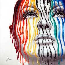 Weitere ideen zu moderne kunst, kunst, abstrakt. Praying For Colours Portrait Gemalde Martin Klein Moderne Kunst