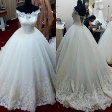 Cheap Wedding Dresses Buy Directly From China Suppliers Real Photo Ivory Wedding Ball Gowns Wedding Ball Gown Wedding Dress Off Shoulder Wedding Dress