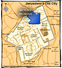 Mount Moriah Site Of The Temple North Of Mount Zion The Ancient City Of David Jewish Beliefs Abraham And Sarah Bible Atlas