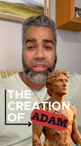 The Creation of Adam…🧔🏽‍♂️🌳🌍, …is a bit puzzling to say the least.  Should we read it literally, theologically, or both? Or is there another  interpretation I’m missing? Let me know and follow for ...
