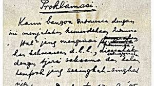 Teks proklamasi ditulis oleh tepat pada keesokan harinya, yakni tanggal 17 agustus 1945 pukul 10.00 pagi bertempat di rumah setelah kemerdekaan indonesia, soekarno dan hatta diangkat menjadi presiden dan wakil. Kumpulan Ucapan Selamat Hari Kemerdekaan Indonesia 2018 Pas Untuk Sosial Media Instagram Whatsapp Banjarmasin Post