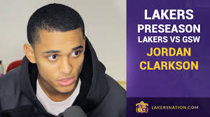 Jordan clarkson ретвитнул(а) mountain dew®. La Lakers Roster News 2015 Jordan Clarkson Could Miss Nba Opener