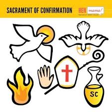 Sacrament Of Confirmation Clip Arts Catholic Confirmation Sacrament Holy Spirit Art
