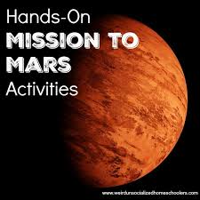 Hands On Mission To Mars Activities Mission To Mars Mars Planet Planets Activities
