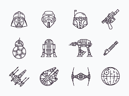 Star Wars Icons Star Wars Icons Star Wars Tattoo Icon Tattoo