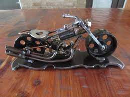 The Coolest Motorcycle On The Planet The Freakshow Etsy In 2020 Metal Art Welded Scrap Metal Art Scrap Metal
