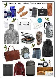 Behold, 65 gift ideas for men. The Ultimate Gift Guide For Men The Sister Studio