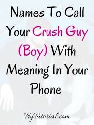 Check spelling or type a new query. 119 Unique Nick Names To Call Your Crush Guy Boy 2021 Trytutorial