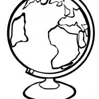 Ausmalbild kontinente / weltkarte ausmalbild : Malvorlage Globus Coloring And Malvorlagan