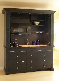 All In One Kitchen Units Tea Kettle Microwave Compact Kitchen Cabinet Dark Painted Furniture Drawers Open Shelves Sma Kitchen Armoire Mini Kitchen In Law Suite