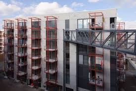 Architektur Gold Schneider Studer Primas Zurich Areal Zwicky Sud Dubendorf Foto Istvan Balogh Mit Bildern Architektur Sozialwohnungen Stadtebau