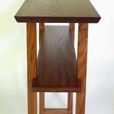 Modern Walnut Console Table For Narrow Hall Table Wood Entry Etsy Minimalist Home Decor Minimalist Decor Diy Minimalist Home Interior