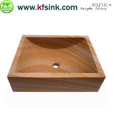 yellow sandstone sink garden