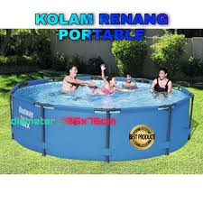 Untuk anda yang mau merasakan nikmatnya kesan luar biasa bath tub tetapi tidak mempunyai ruangan yang besar maka bisa mencobanya dengan menggunakan bak mandi portable ini. Kolam Renang Portable Terbaik