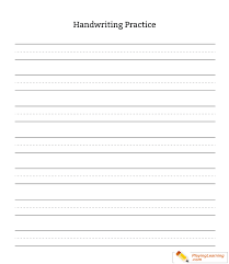 This page allows you to create a worksheet of text for cursive writing practice. Kindergarten Handwriting Practice Blank Sheet Free Kindergarten Handwriting Practice Blank Sheet