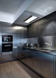 Stainless steel kitchen cabinets specifications. Everything About This Kitchen Is Stainless Steel