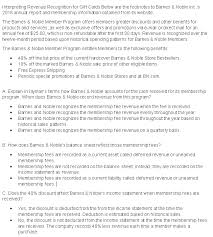 Check spelling or type a new query. Interpreting Revenue Recognition For Gift Cards Below Chegg Com