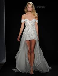 See Mark Zunino Wedding Dresses From Bridal Fashion Week Mini Wedding Dresses Mark Zunino Wedding Dresses Dramatic Wedding Dress