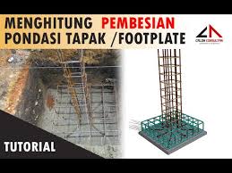 Cara menghitung volume pasangan batu kosong (aanstamping) untuk pondasi batu kali untuk mengetahui jumlah kebutuhan bahan atau material untuk pekerjaan pondasi pasangan batu kali anda dapat mengikuti langkah langkah perhitungannya pada artikel terdahulu mengenai cara menghitung. Menghitung Pembesian Pondasi Tapak Cakar Ayam Telapak Footplate Dengan Simpel Youtube