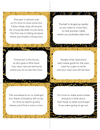 (these clues and some blank scavenger hunt printables are included in our free and epic scavenger hunt. Free Printable New Year S Eve Scavenger Hunt Play Party Plan