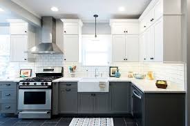71 Likes 8 Comments Foster Hill Design Fosterhilldesign On Instagram Two Tone Kit Vintage Modern Kitchen Kitchen Cabinet Design Kitchen Cabinets Decor