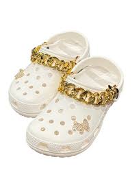 5 out of 5 stars. Amazon Com Chains For Crocs Crocs Chain Charm With Classic Gold And Silver Rhinestone Metal Chain For Suitable Crocs Mother S Day Gift Chain Croc Charms Chain Croc Shoes Gold Chains Set