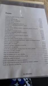 Check spelling or type a new query. Carta Picture Of La Carbayera Gijon Tripadvisor