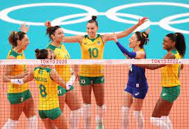 Brasil vence com facilidade o japão pela terceira rodada do vôlei de quadra feminino. Ibjpkfhl0c9i7m