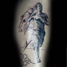 A compass tattoo is a symbolic representation of a globetrotter who loves to explore the world. 40 Running Tattoos For Men Ink Design Ideas In Motion