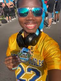 Completed pride 5k with better mile time