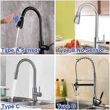 sensor kitchen faucet sensitive touch