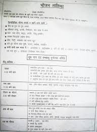 Diet Food Chart For Weight Loss In Hindi Www