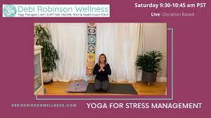 Check spelling or type a new query. Yoga For Stress Reduction Saturday 9 30am 10 45am Pst Youtube