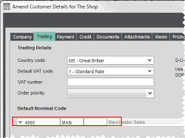 Using Cost Centres And Departments With Nominal Accounts