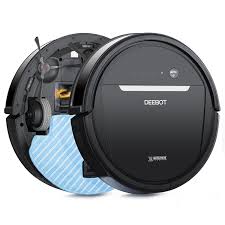 Review Ecovacs Deebot Ozmo 601 Robotic Mop Vacuum Cleaner With Innovative Mopping System Alexa Google Ho Vacuum Cleaner Robot Vacuum Cleaner Robot Vacuum