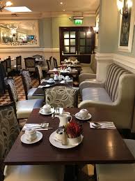 Emmerson® reclaimed wood café table. Cafe Therese Kells Headfort Arms Hotel