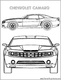 Chevy camaro coloring pages are a fun way for kids of all ages to develop creativity, focus, motor skills and color recognition. Chevrolet Camaro Cars Coloring Pages Camaro