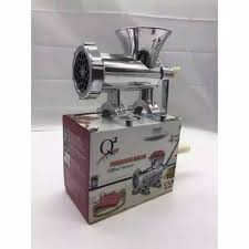 Check spelling or type a new query. Alat Penggiling Daging Manual Stainless Steel Type Q2 8712 Meat Mincer No 12 Terbaru Agustus 2021 Harga Murah Kualitas Terjamin Blibli
